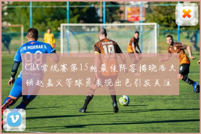 CBA常规赛第15轮最佳阵容揭晓洛夫顿赵嘉义等球员表现出色引发关注